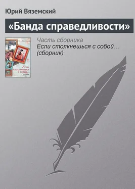 Юрий Вяземский «Банда справедливости» обложка книги