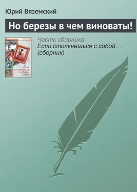 Юрий Вяземский Но березы в чем виноваты! обложка книги