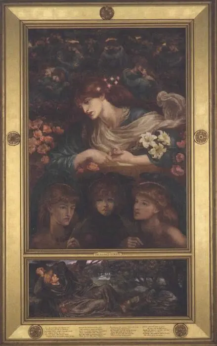 Dante Gabriel Rossetti THE BLESSED DAMOZEL Oil on canvas 18751878 Fogg Museum - фото 11
