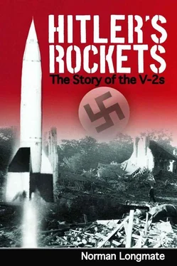 Norman Longmate Hitler's Rockets обложка книги