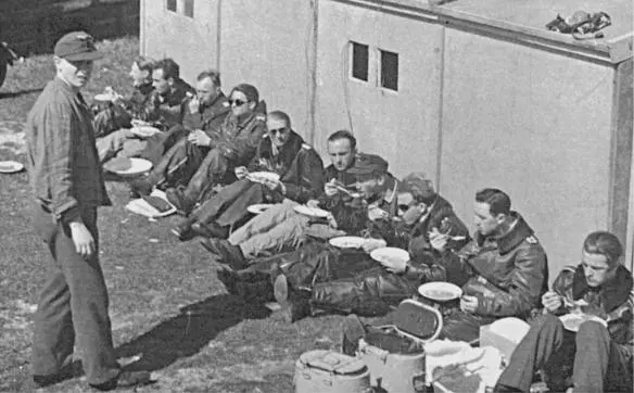 Late February 1945 during the forming stage of JV44 the first ten pilots have - фото 57