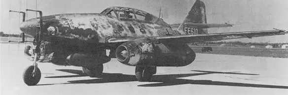 The radarguided twoseater version of the Me 262 operated by NJG11 and - фото 61