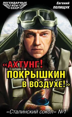 Евгений Полищук «Ахтунг! Покрышкин в воздухе!». «Сталинский сокол» № 1 обложка книги