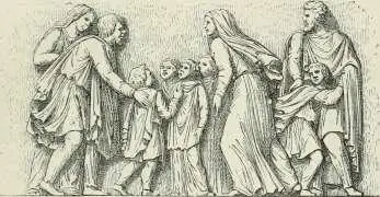 Fig îiO Famille barbare implorant les RomaiDS colonne Antonine - фото 264