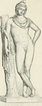Fig 325 La chlamydû rejetée par derrière daprès une statue antique La - фото 309