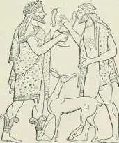 Fig 358 Personnages étrusques vêtues de peaux de bêtes ou tout au moins - фото 342