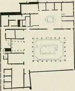 Fig 676 Plan de la maison des Néféides terre pour avoir le plaisir de - фото 641
