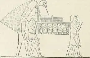 Fig 73 Promenade en litière Les vieillards se servaient de cannes qui ne - фото 66