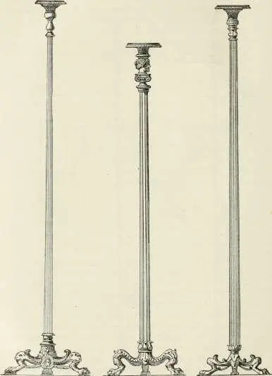Fi 28 Fig lag Candélabres à tige cannelée Fig 30 CHAUFFAGE ET - фото 689