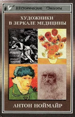 Антон Ноймайр Художники в зеркале медицины обложка книги