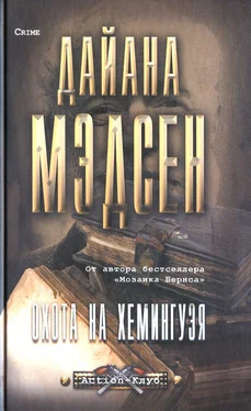 Дайана Мэдсен Охота на Хемингуэя обложка книги