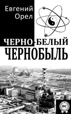 Евгений Орел Черно-белый Чернобыль обложка книги