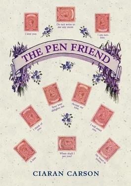 Ciaran Carson The Pen Friend обложка книги