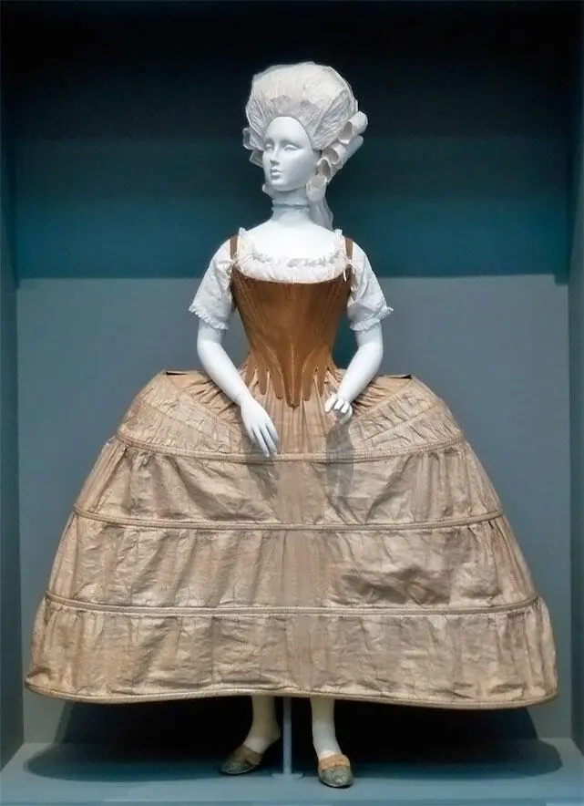 Это панье 1780 года дает представление о том какая конструкция находилась под - фото 65