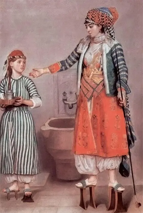 Турецкие паттены на рисунке Жана Этьена Лиотара 17421743 годы пастель - фото 140