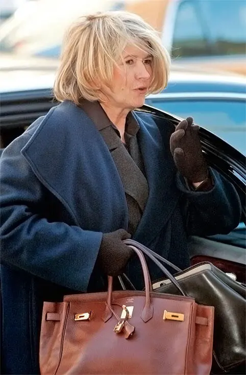 Марта Стюарт и ее сумка Биркин Тем не менее изящные украшенные вышивкой - фото 202