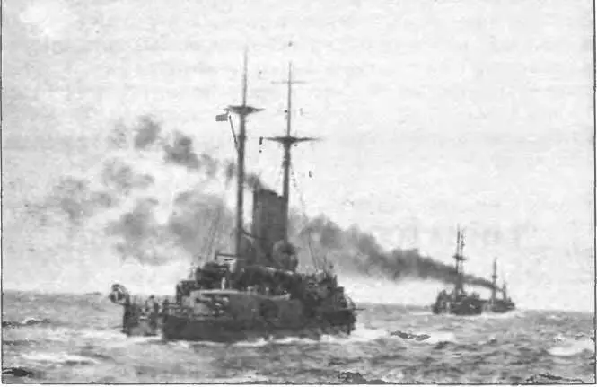 Военные корабли России в походе к турецким берегам 1915 г По плану этой - фото 135