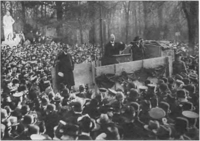 Ноябрьская революция в Германии Выступление Карла Либкнехта Декабрь 1918 г - фото 181