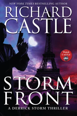 Richard Castle Storm Front обложка книги