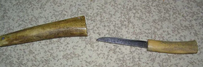Рис 135 Вид на роговую рукоять Для этой цели подойдет алмазное сверло - фото 35