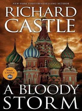 Richard Castle A Bloody Storm обложка книги