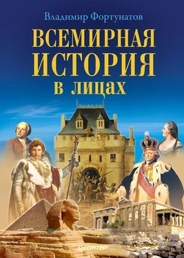 Владимир Фортунатов Всемирная история в лицах обложка книги