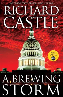 Richard Castle A Brewing Storm обложка книги