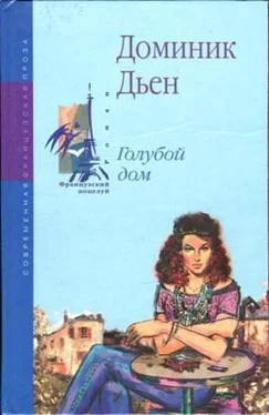 Доминик Дьен Голубой дом обложка книги