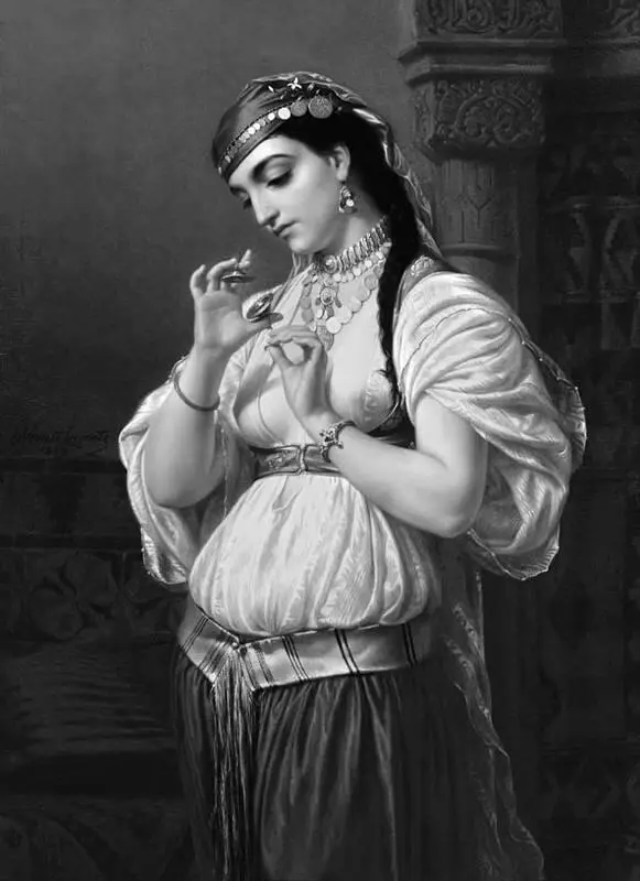 Молодая египтянка Художник Эмиль Верне Леконт Находясь среди такого - фото 12