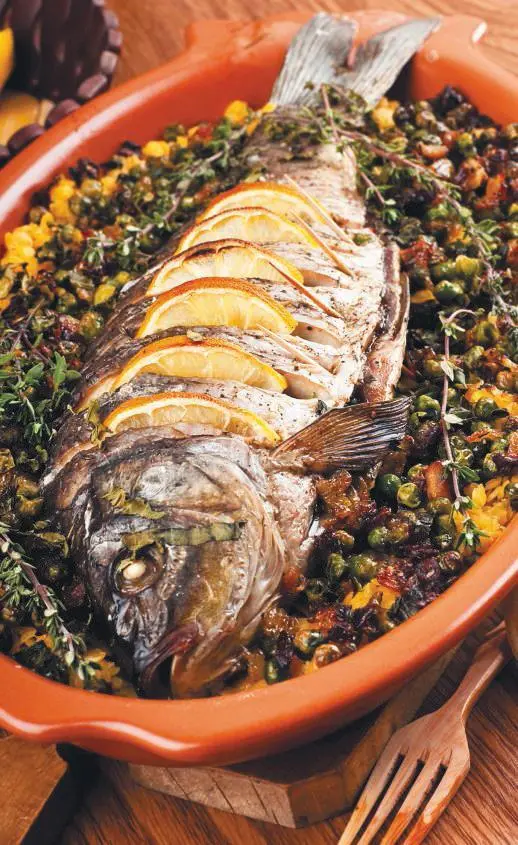 Запеченный карась с чечевицей и горохом Кулич домашний Ароматные пасхальные - фото 5