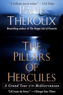 Paul Theroux The Pillars of Hercules обложка книги