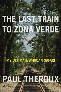 Paul Theroux The Last Train to Zona Verde: My Ultimate African Safari обложка книги