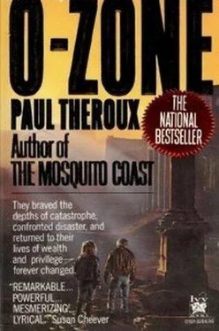 Paul Theroux O-Zone обложка книги