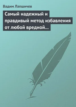 Вадим Лапшичев Самый надежный и правдивый метод избавления от любой вредной привычки. Метод Шичко обложка книги