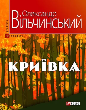 Олександр Вільчинський Криївка обложка книги