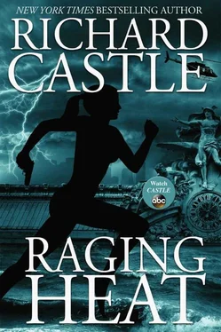 Richard Castle Raging Heat обложка книги