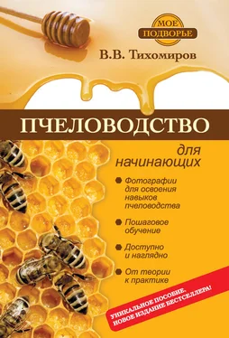 Вадим Тихомиров Пчеловодство для начинающих обложка книги