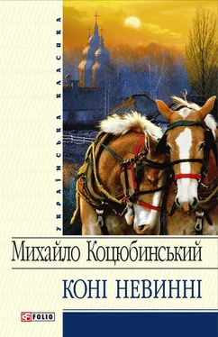 Михайло Коцюбинський Коні не винні (збірник) обложка книги