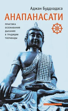 Аджан Буддхадаса Анапанасати. Практика осознавания дыхания в традиции тхеравады обложка книги