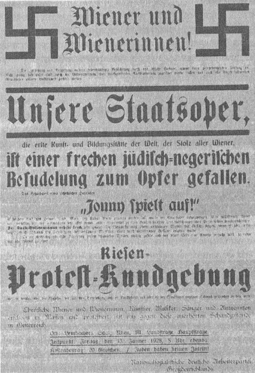 26 Плакат австрийской нацистской партии напечатанный в 1928 году за десять - фото 6