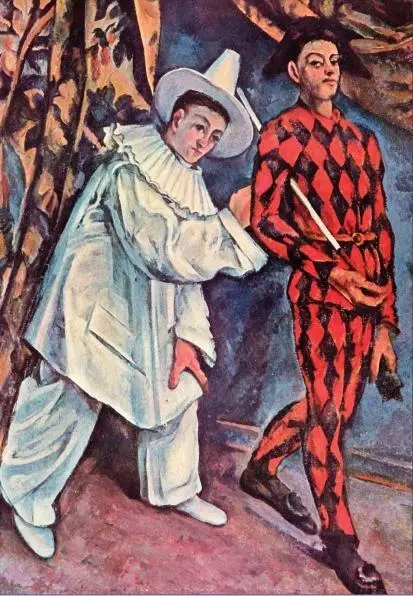 Пьеро и Арлекин Сезанн П Александр Гаврилович Абдулов 19532008 советский - фото 2