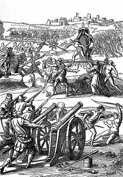 Пленение Атауальпы Гравюра XVII в В апреле того же года на севере страны - фото 37