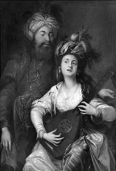 Роксолана и султан Художник А Хикель 1780 г Рустемпаша сын сербского - фото 40