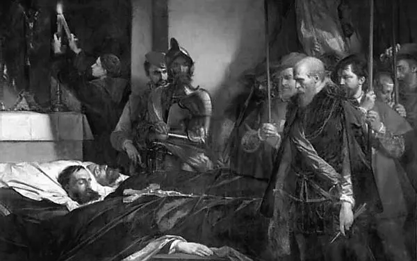 Последние почести останкам графов Эгмонта и Горна Художник Л Галле1851 г В - фото 43