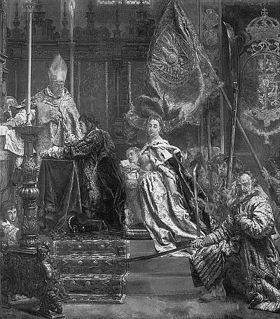 Обет Яна Казимира Художник Ян Матейко 1893 г Короли Речи Посполитой - фото 58