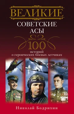Николай Бодрихин Великие советские асы. 100 историй о героических боевых летчиках обложка книги