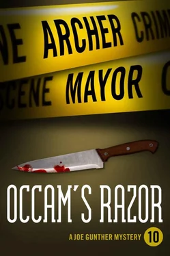 Archer Mayor Occam's razor обложка книги