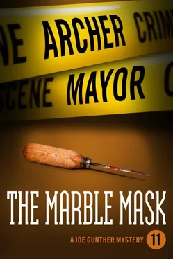 Archer Mayor The Marble Mask обложка книги