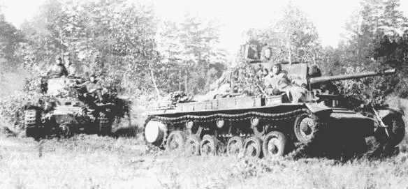 Valentine tanks model Mk IX from the 5th Tank Army in Belorussia July - фото 24