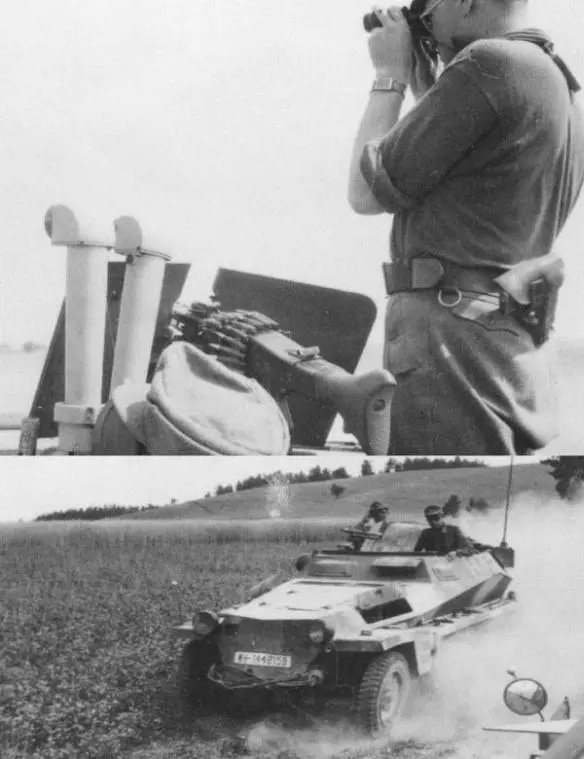An Sd Kfz 2503 from AufklärungsAbteilung 4 advancing toward the enemy The - фото 26